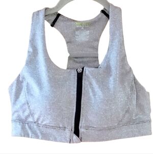 Tek Gear Sports Bra Grey & Black Size M
